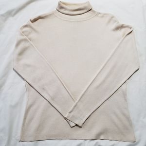 Pendleton 100% Silk Turtleneck Blouse
